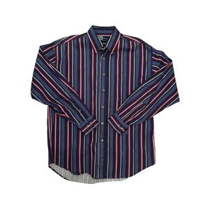 SALE 🔥2 for $35🔥 
Urban Classics 90’s Men's Striped Navy Shirt